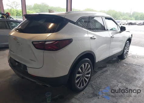 2022 Chevrolet Blazer Awd Premier z USA, uszkodzony, nr VIN 3GNKBLR46NS148039